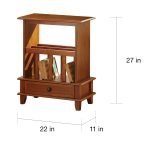 Teak Chair-side Table - Image 3