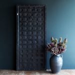 BLACK CARVED PANEL