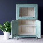 SMALL BLUE HALF CLOSED CABINET - Image 2