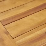 Outdoor 7 Piece Teak Wood Dining Set - Image 5