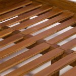 Teak Wood Sleigh Bed - Image 9