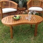 Peanut Teak Coffee Table