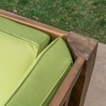 Outdoor Teak Wood 9-piece Sectional Sofa Set - Image 2