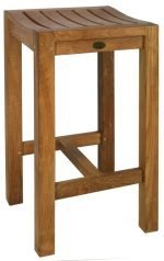 Teak Patio Bar Stool - Image 3
