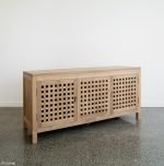 Teak Wood Low Buffet Cabinet - Image 6