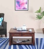 Teak Wood Coffee Table - Image 4