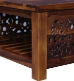 Teaklab Solid Wood Coffee Table in Provincial Teak Finish by Teaklab - Image 4