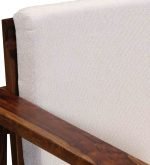 Teak Wood One Seater Sofa - Image 6