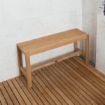 Teak Shower Bench