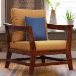 One Seater Sofa with Cushions
