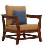 One Seater Sofa with Cushions - Image 5
