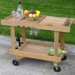 Teak Serving Cart