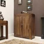 Solid Teak Large Shoe Cupboard