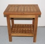 Checkerboard Shower Bench - Image 3