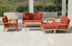 Teak Deep Seating Sofa Set
