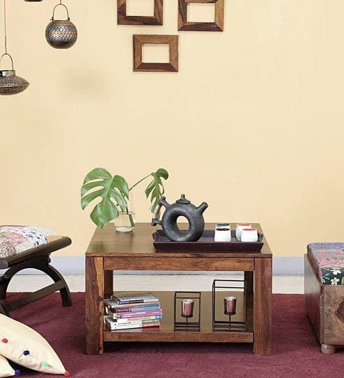 coffee-table-in-provincial-teak-finish-by-woodsworth-coffee-table-in-provincial-teak-finish-by-woods-krhwd2 Teak Wood Coffee Table - Image 1