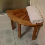 Corner Shower Bench