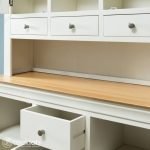 TeakLab Cream Painted Large Glazed Crockery Unit - Image 8