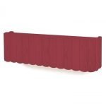 Teak Wall Mounted Shelf 48 inch - Image 2