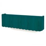 Teak Wall Mounted Shelf 48 inch - Image 5