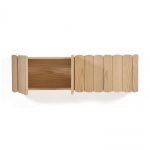 Teak Wall Mounted Shelf 48 inch - Image 7