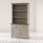 Teak Grey Painted Medium Crockery Unit - Image 4