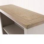 Teak Grey Painted Medium Crockery Unit - Image 6