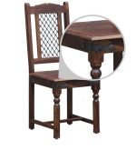Teak Wood Six Seater Dining Set - Image 6