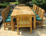 Dining Teak Table Set 13 pcs - Image 3