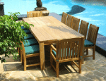 Dining Teak Table Set 13 pcs
