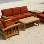 Teak Deep Seating Sofa Set