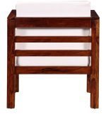 Teak Wood One Seater Sofa - Image 3