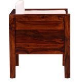Teak Wood One Seater Sofa - Image 7