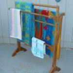 Teak Towel Rack