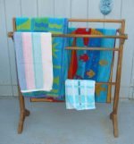 Teak Towel Rack - Image 3
