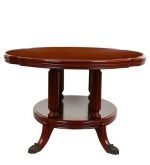 Teak Wood Oval Coffee Table - Image 2