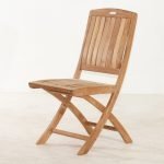 Teaklab Folding Teak Side Chair - Image 6