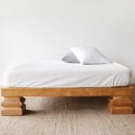 TEAK BED FRAME | UMPAK BED - AUS QUEEN SIZE | NATURAL