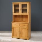 Indian Solid Teak Glazed Crockery Unit - Image 6