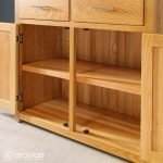 Indian Solid Teak Glazed Crockery Unit - Image 8