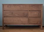 Teak wood 6 drawer dresser - Image 2