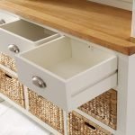 Teak Cream Painted Large Crockery Unit - Image 3