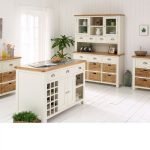 Teak Cream Painted Large Crockery Unit - Image 5
