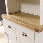 TeakLab Cream Painted Glazed Crockery Unit - Image 9