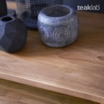Nordic Teak TV Stand with Storage - Image 5