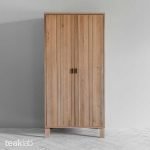 Teak Wood Wardrobe - Image 2