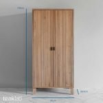 Teak Wood Wardrobe - Image 8