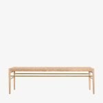 Teak Woven Bench - Image 2