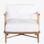Contemporary Teak Lounge Chair - Image 2