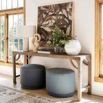 Teak Rustic Console Table
